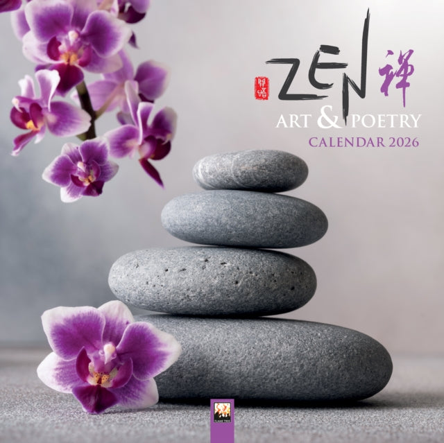 Zen Art & Poetry Wall Calendar 2026 (Art Calendar) - 9781835623275