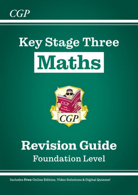 New KS3 Maths Revision Guide - Foundation (includes Online Edition, Videos & Quizzes)-9781841460406