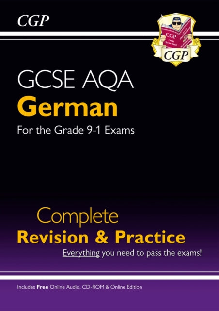 GCSE German AQA Complete Revision & Practice (with Online Edition & Audio)-9781782945543