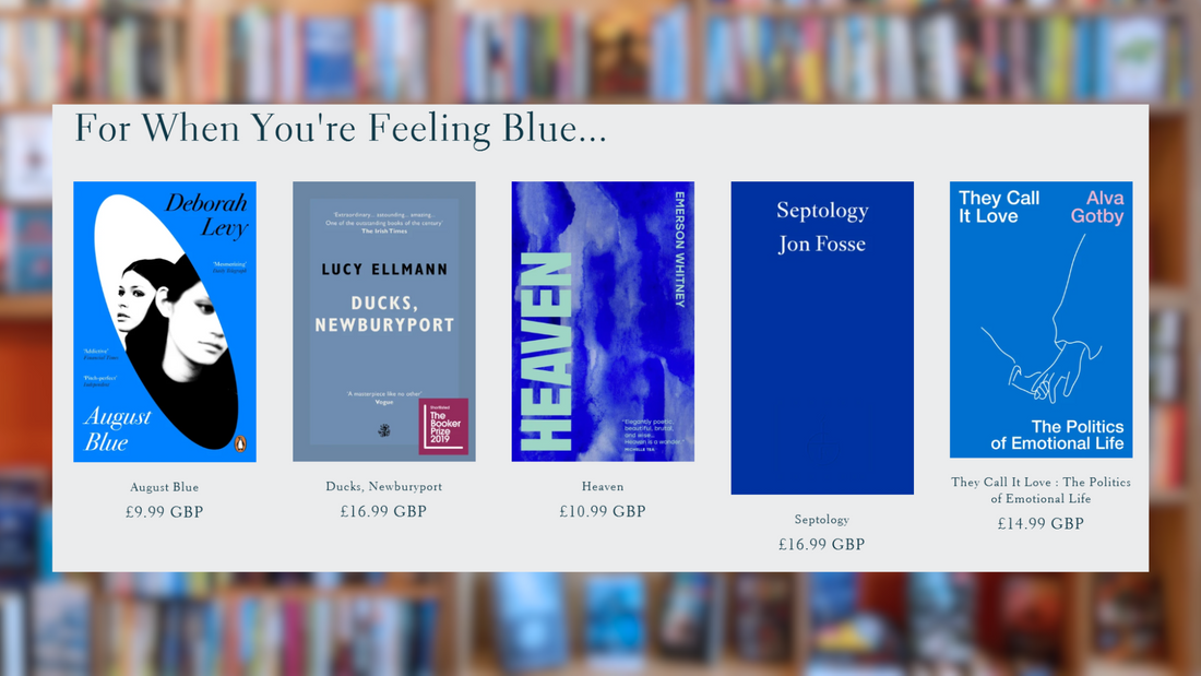 Feel better this Blue Monday with our Blue Books - Clare