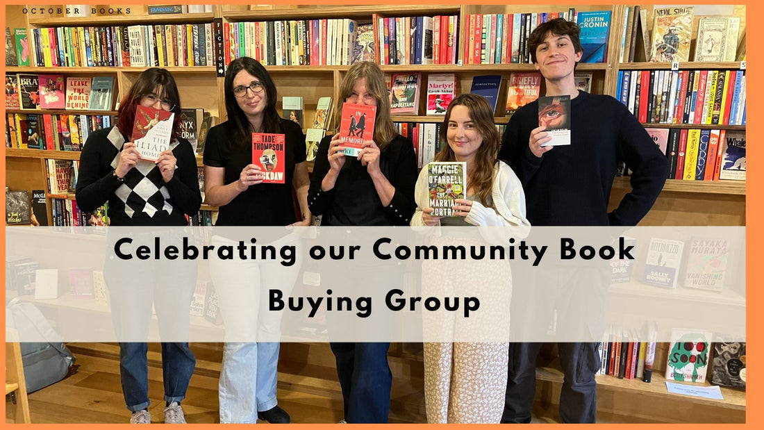 Book Commuity Celebrating our Community Book Buying Group – October Books