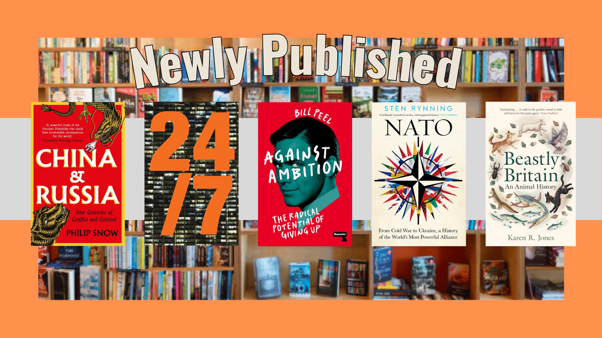 Newly Published last week – October Books