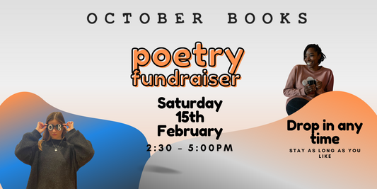 Poetry Fundraiser Saturday the 15th of February