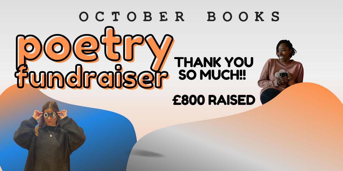 WE RAISED OVER £800 BY TELLING STORIES: POETRY FUNDRAISER THANK YOU