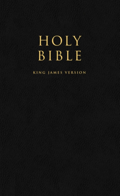 HOLY BIBLE: King James Version (KJV) Popular Gift & Award Black Leatherette Edition - 9780007103072