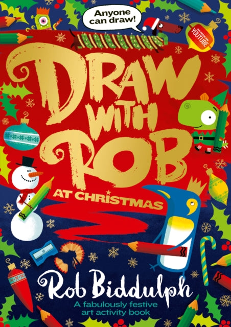 Draw with Rob at Christmas - 9780008419127