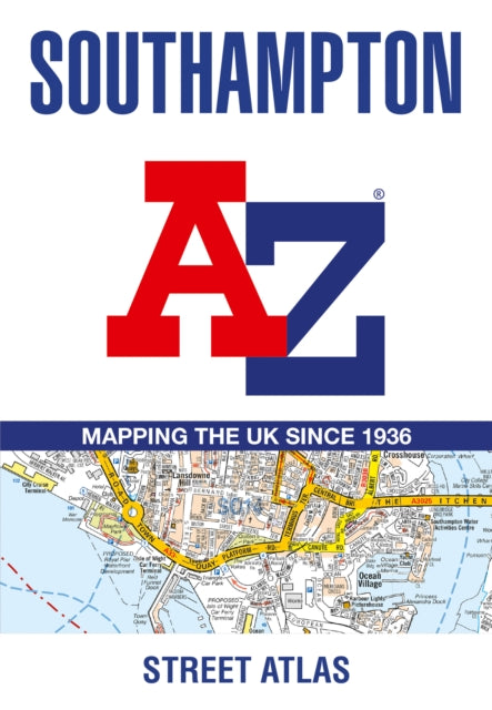 Southampton A-Z Street Atlas - 9780008445201