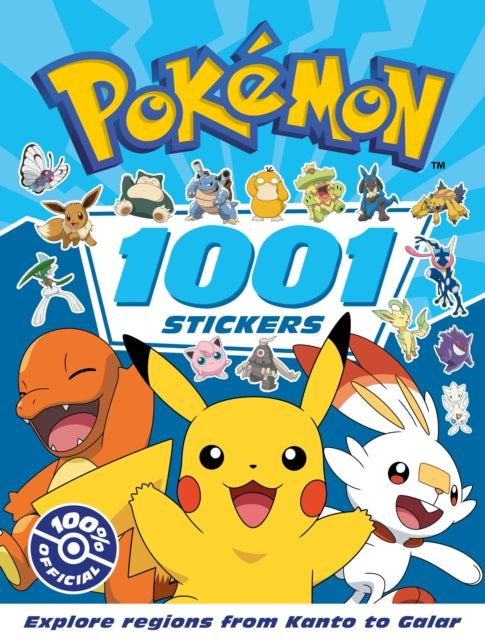 Pokemon: 1001 Stickers - 9780008552718