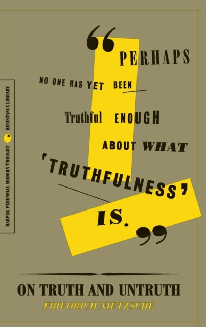 On Truth and Untruth : Selected Writings - 9780062930842