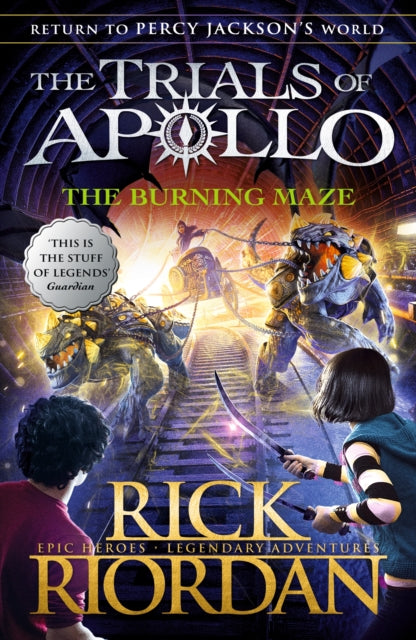 The Burning Maze (The Trials of Apollo Book 3) - 9780141364018