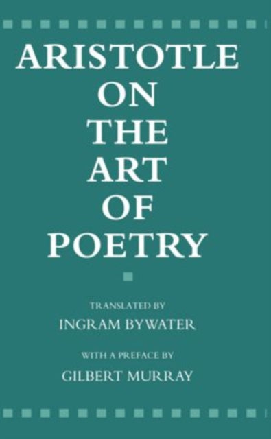 The Art of Poetry - 9780198141105