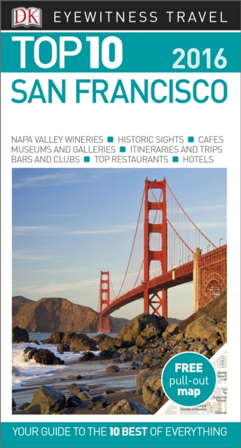 DK Eyewitness Top 10 Travel Guide: San Francisco - 9780241198513