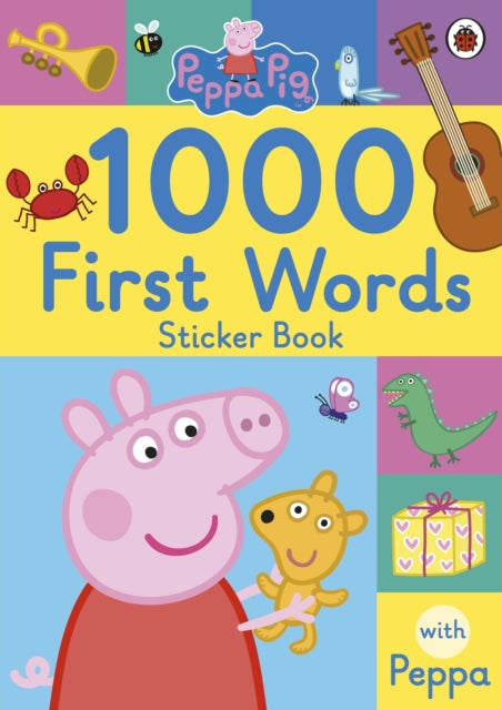 Peppa Pig: 1000 First Words Sticker Book - 9780241294642