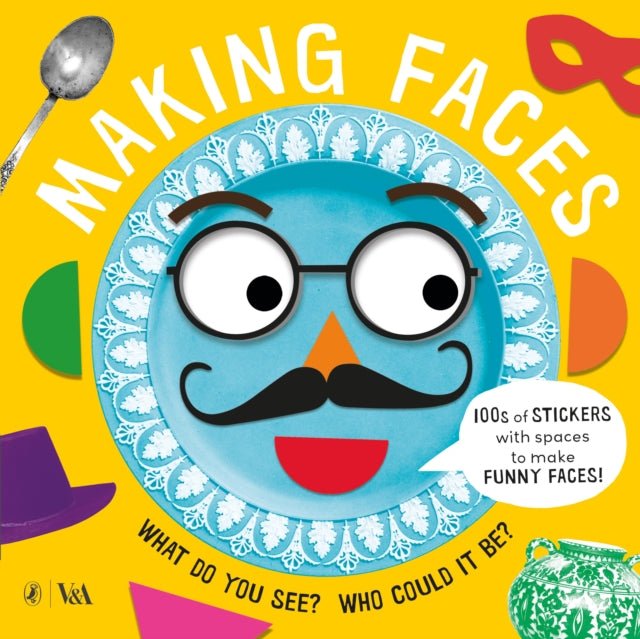 Making Faces: A Sticker Book - 9780241339091