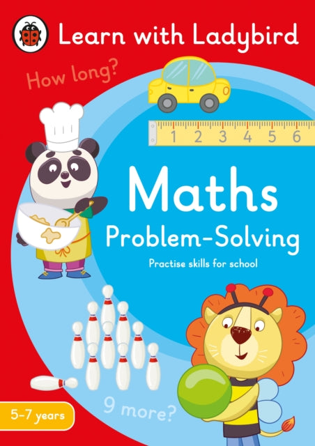 Maths Problem-Solving: A Learn with Ladybird Activity Book 5-7 years : Ideal for home learning (KS1) - 9780241515440