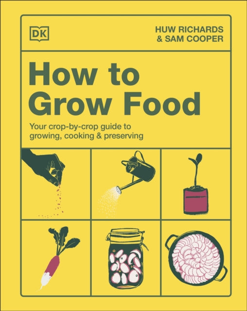 How to Grow Food : Your Crop-by-Crop Guide to Growing, Cooking, & Preserving - 9780241767030