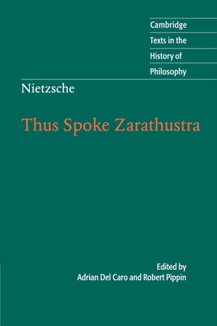 Nietzsche: Thus Spoke Zarathustra - 9780521602617