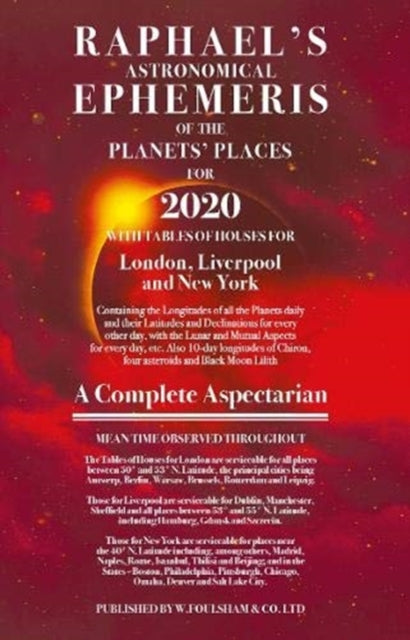 Raphael's Ephemeris 2020 - 9780572047801
