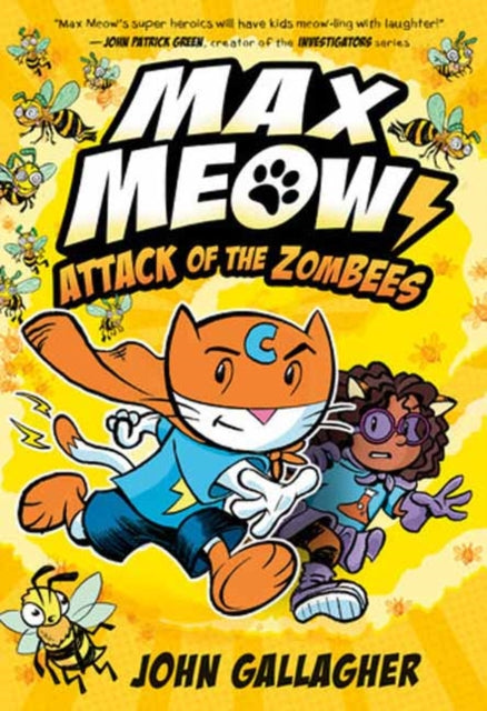 Max Meow 5: Attack of the ZomBEES : (A Graphic Novel)-9780593479698