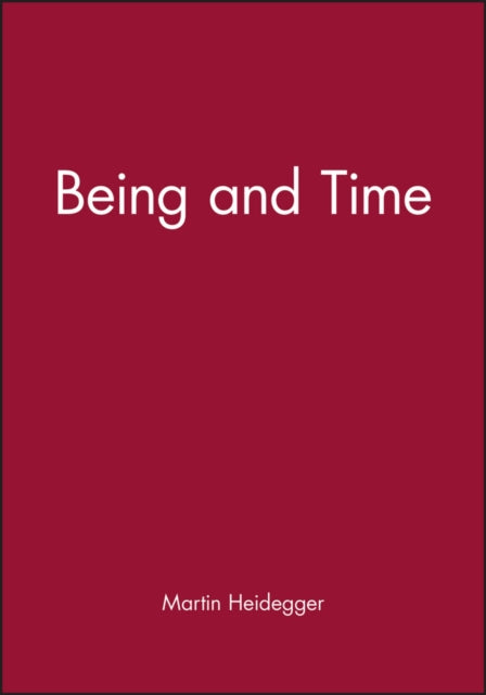 Being and Time - 9780631197706