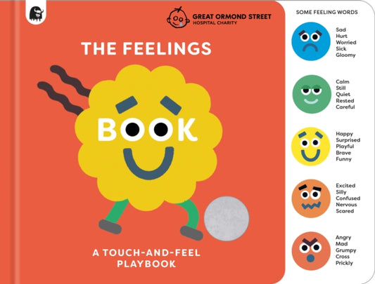 The Feelings Book: Touch-and-Feel Emotions : Created in partnership with the Play team at Great Ormond Street Hospital - 9780711297524