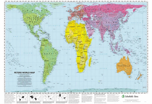 Peters World Map - 9780721709338