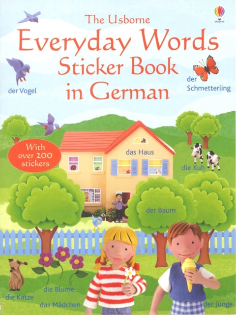 Everyday Words In German Sticker Book - 9780746057674