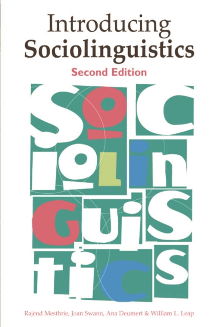 Introducing Sociolinguistics - 9780748638444