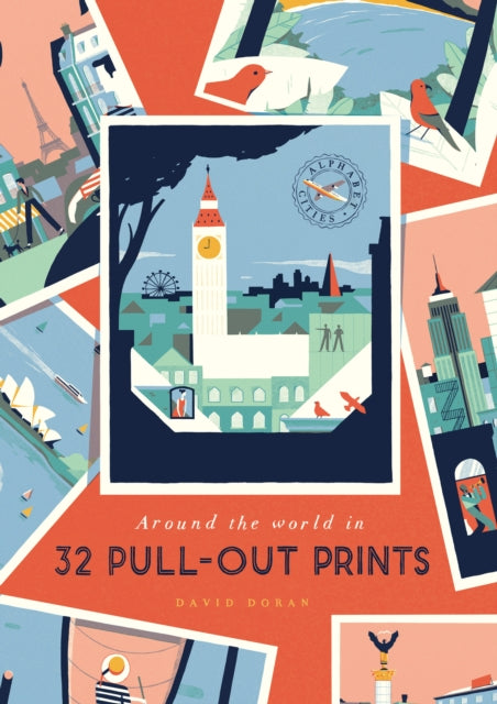 Alphabet Cities : Around the World in 32 Pull-out Prints - 9780753545409