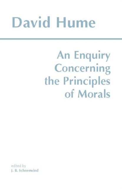 An Enquiry Concerning the Principles of Morals - 9780915145454