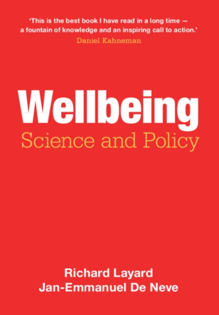 Wellbeing : Science and Policy - 9781009298940