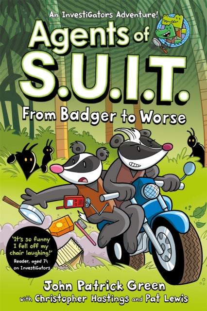 Agents of S.U.I.T.: From Badger to Worse : A Laugh-Out-Loud Comic Book Adventure! - 9781035015481