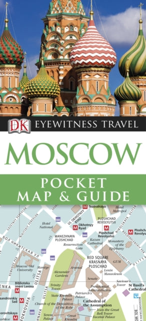 DK Eyewitness Pocket Map and Guide: Moscow - 9781405370332