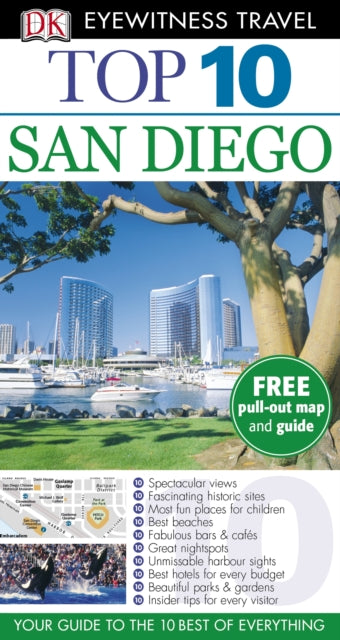 DK Eyewitness Top 10 Travel Guide: San Diego - 9781409373568