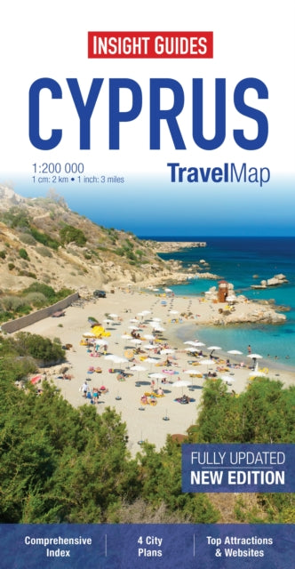 Insight Guides Travel Map Cyprus - 9781780054759