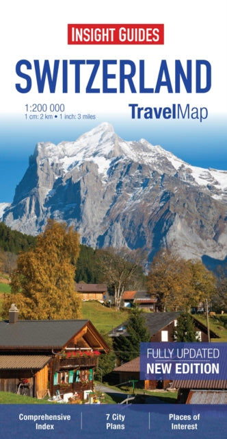 Insight Travel Map: Switzerland - 9781780054940