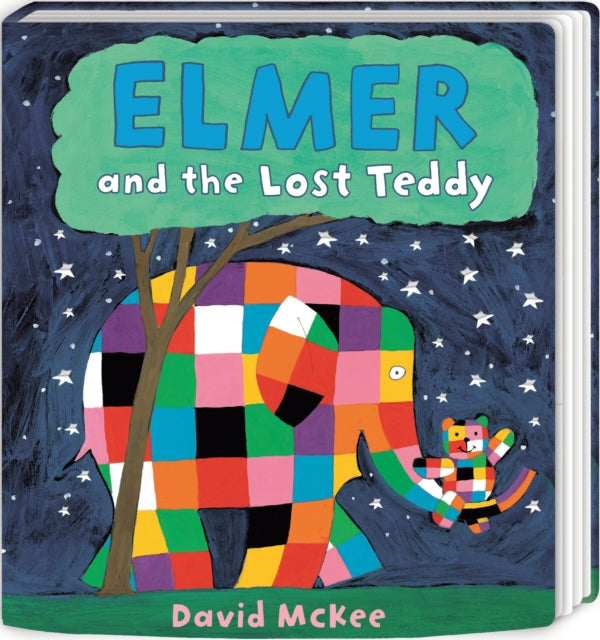 Elmer and the Lost Teddy : Board Book - 9781783445837