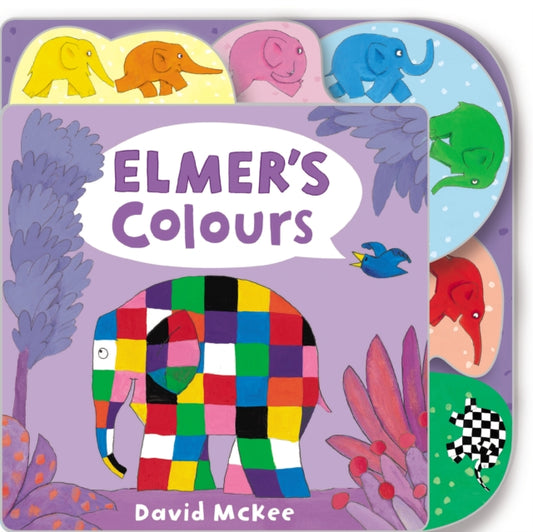 Elmer's Colours : Tabbed Board Book - 9781783446094