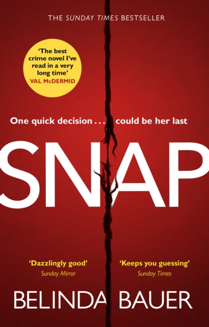 Snap : The astonishing Sunday Times bestseller and BBC Between the Covers Book Club pick - 9781784160852