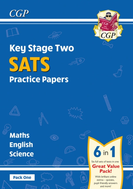 KS2 Complete SATS Practice Papers Pack 1: Science, Maths & English (for the 2024 tests)-9781789081251