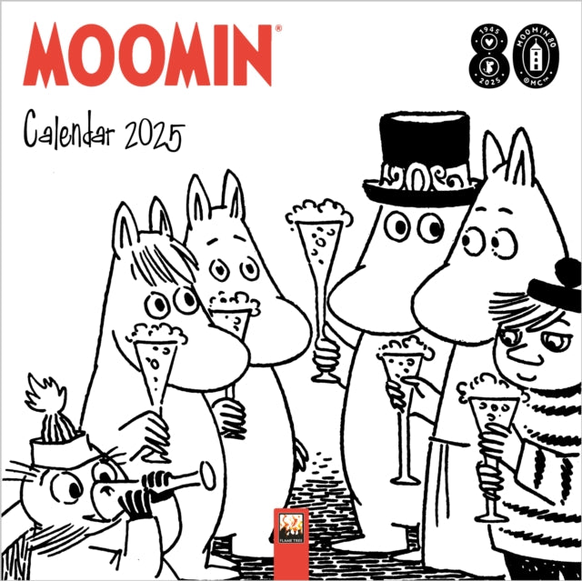 Moomin: Comic Strip Mini Wall Calendar 2025 (Art Calendar) - 9781835621172