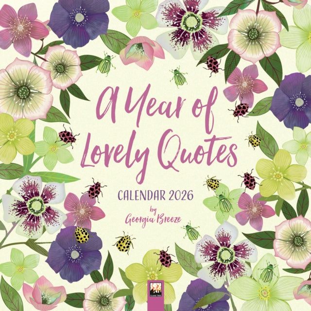 A Year of Lovely Quotes Wall Calendar 2026 (Art Calendar) - 9781835623305