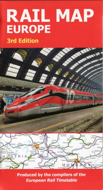 Rail Map Europe : 3rd Edition, 2nd revision - 9781838408008