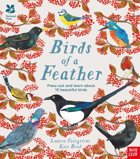 National Trust: Birds of a Feather: Press out and learn about 10 beautiful birds - 9781839942723