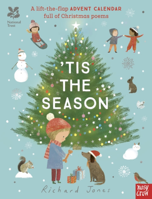 National Trust: 'Tis the Season: A Lift-the-Flap Advent Calendar Full of Christmas Poems - 9781839946868