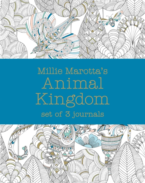 Millie Marotta's Animal Kingdom - journal set : 3 notebooks - 9781849942911