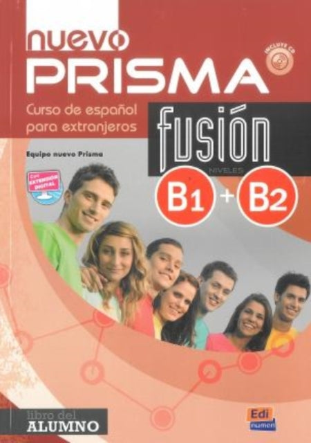 Nuevo Prisma Fusion : Libro del alumno + audio descargable (B1+B2) - 9788498489033