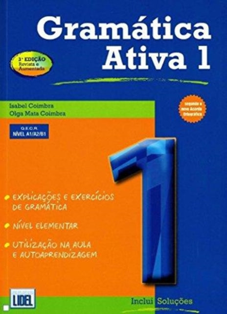 Gramatica Ativa 1 - Portuguese course with audio download : A1/A2/B1 - 9789727576388