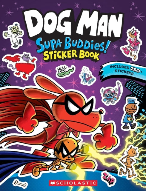 Dog Man: Supa Buddies Sticker Book - 9798225037024