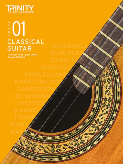 Trinity College London Classical Guitar Exam Pieces From 2020: Grade 1-9780857368317